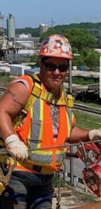 woman in construction uniform