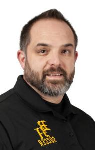 Head Shot of Adam Burroughs, Black Hawk College Asst. Coach of Men's Soccer